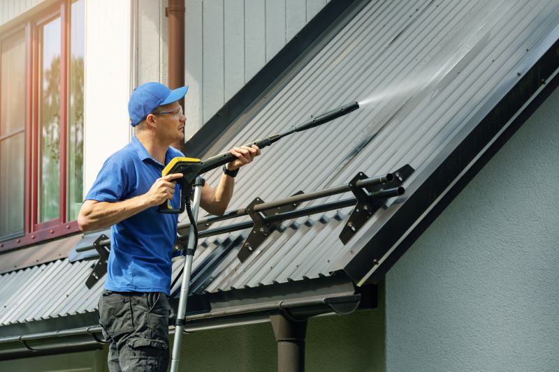Local Metal Roof Cleaning pros at work